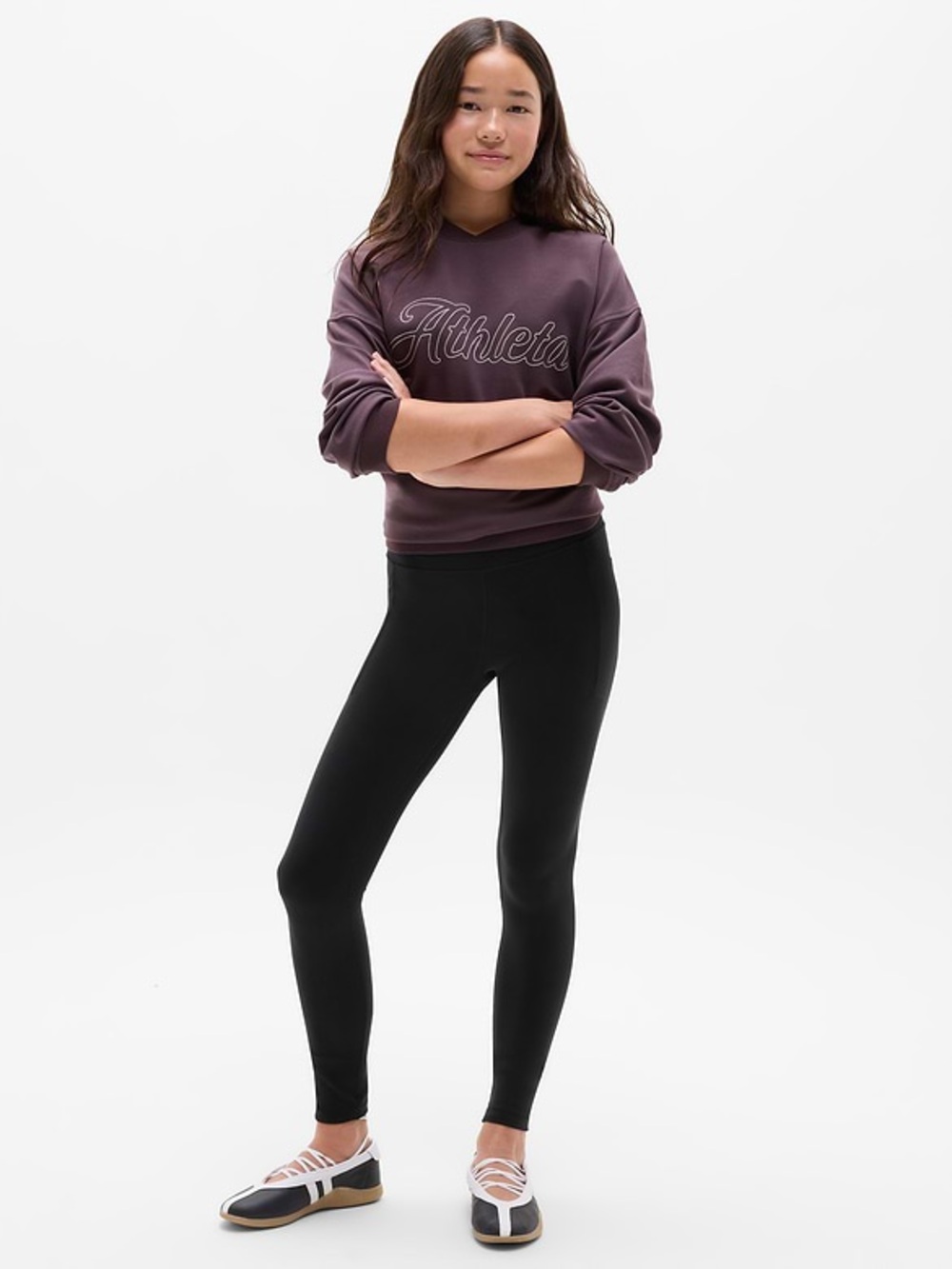 ATHLETA GIRL HIGH RISE STASH YOUR TREASURES LEGGING